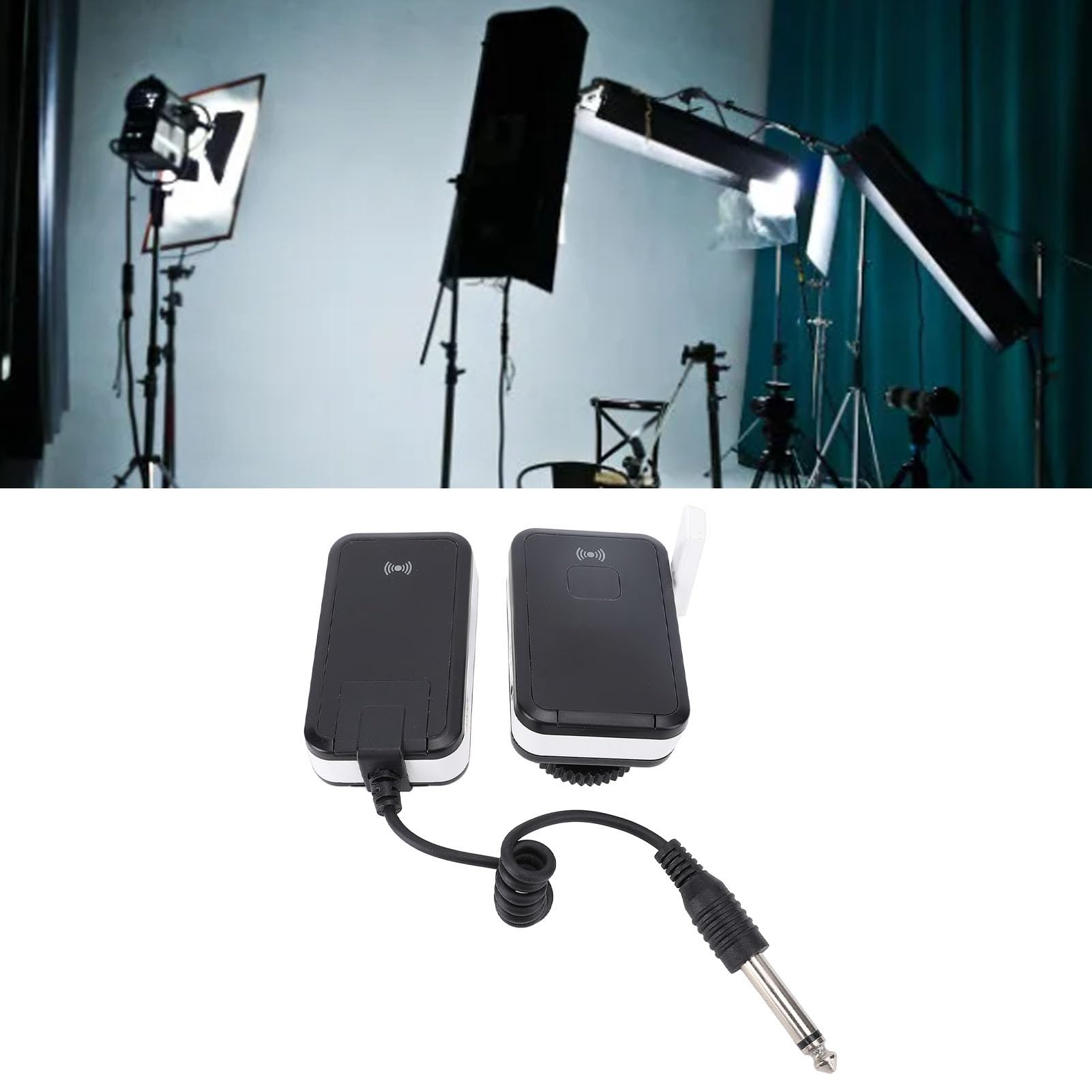 Kit di Trigger Flash Radio Wireless, Set di Trasmettitori del Trasmettitore Trigger di Flash Wireless a 16 Canali 2,4G, Risposta Rapida, per la Fotocamera DSLR