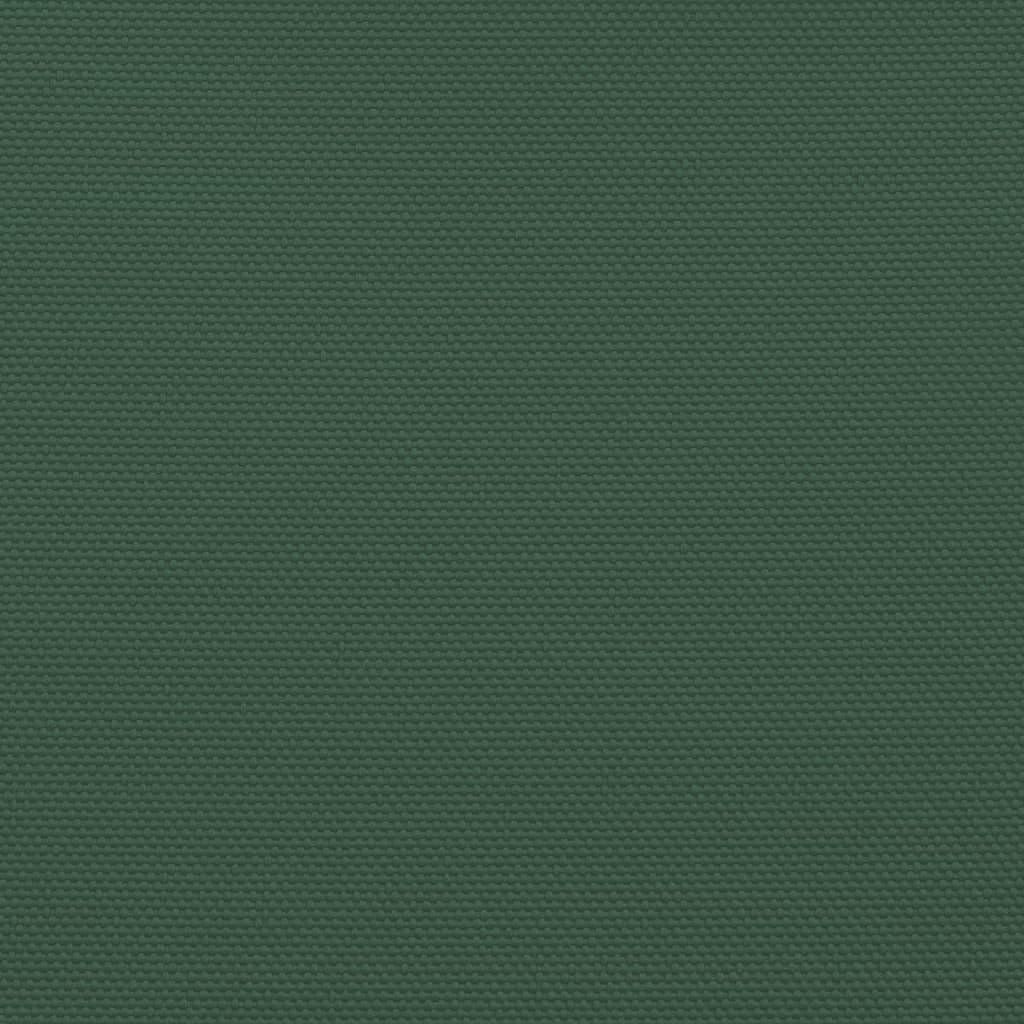 Tenda parasole rettangolare, 5 x 6 m, in tessuto Oxford verde scuro