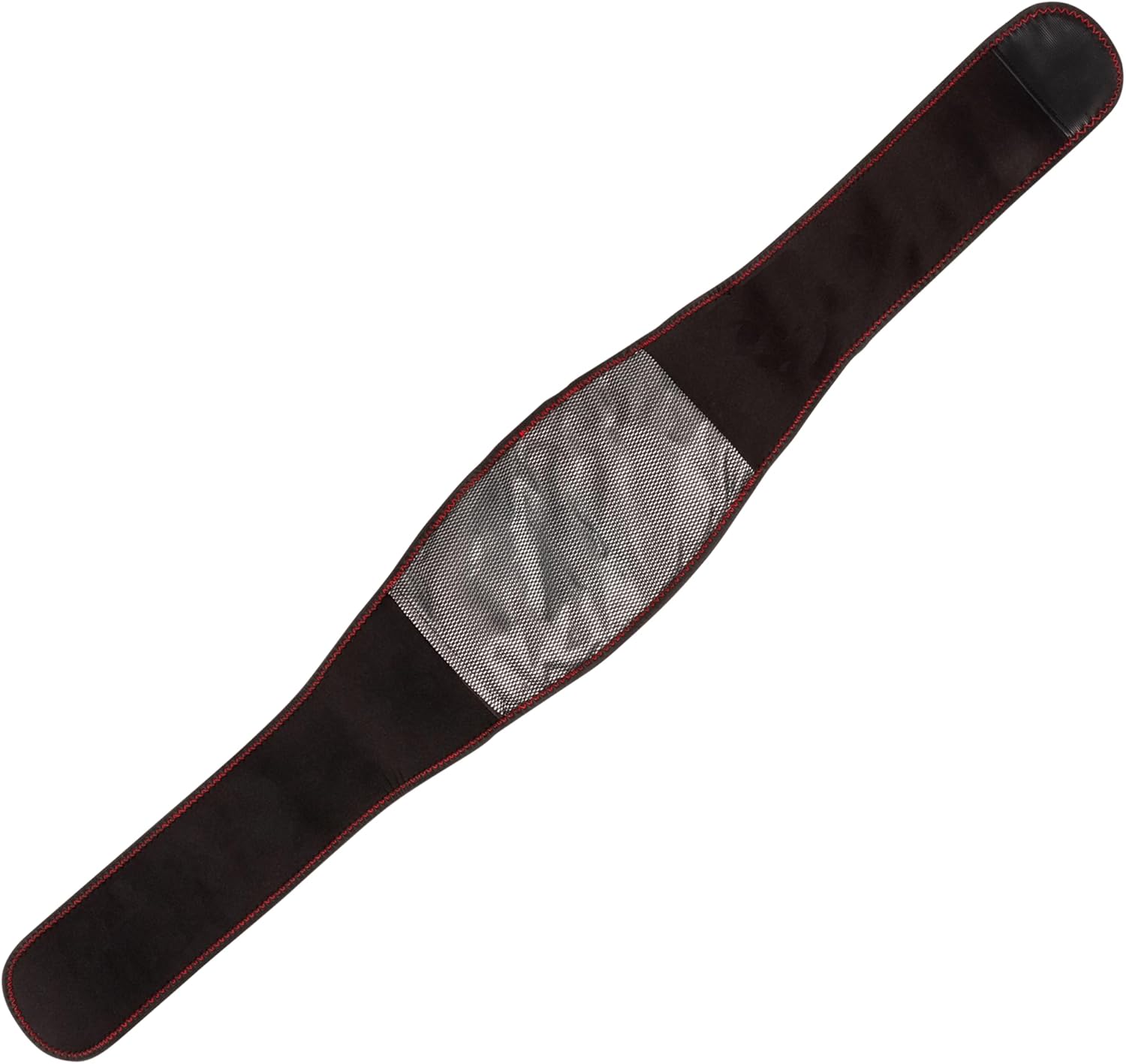 Indenfor view of the NuvoMed Heated Back Wrap Massager showing heating elements