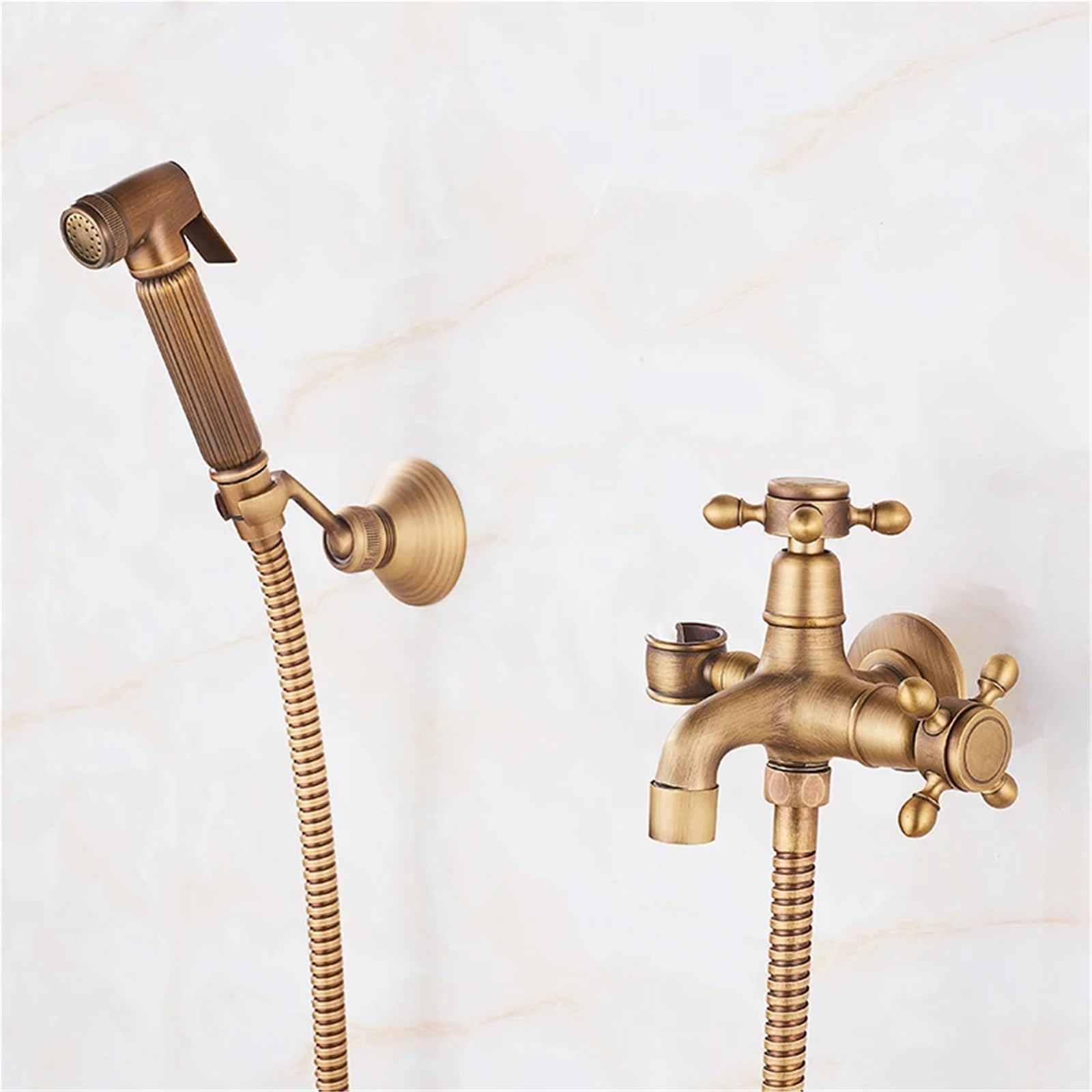 Doccetta per Bidet Spruzzatore for bidet con risciacquo in rame