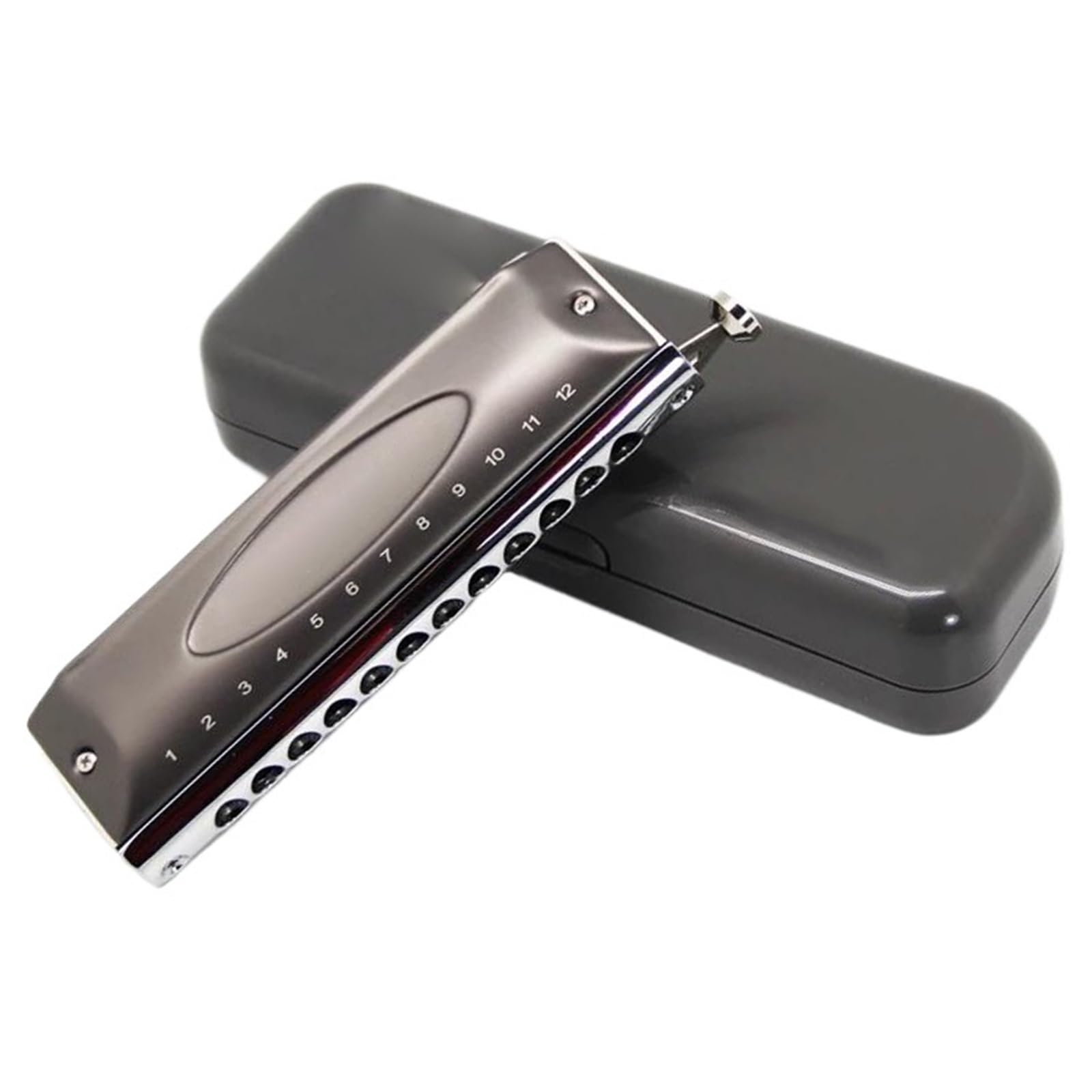 Harmonica Adulte Harmonica Chromatique 12 Trous 48 Notes Convient Aux Joueurs Débutants