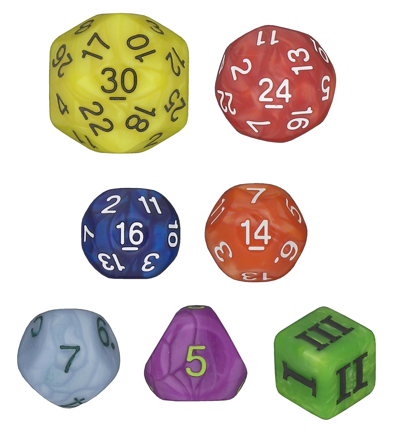 Amazon.com: DCC Special 7 - Rainbow - Set of 7 Rare and Unusual
