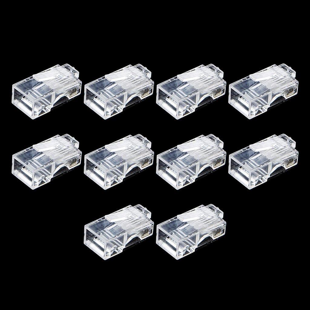 CALANDIS™ 10 Pieces SHD Connectors Crimp Ends 8P8C UTP Network Plug | Plugs Jacks & Wall Plates | Networking Cables & Adapters | Computer Cables & Connectors-picture-14