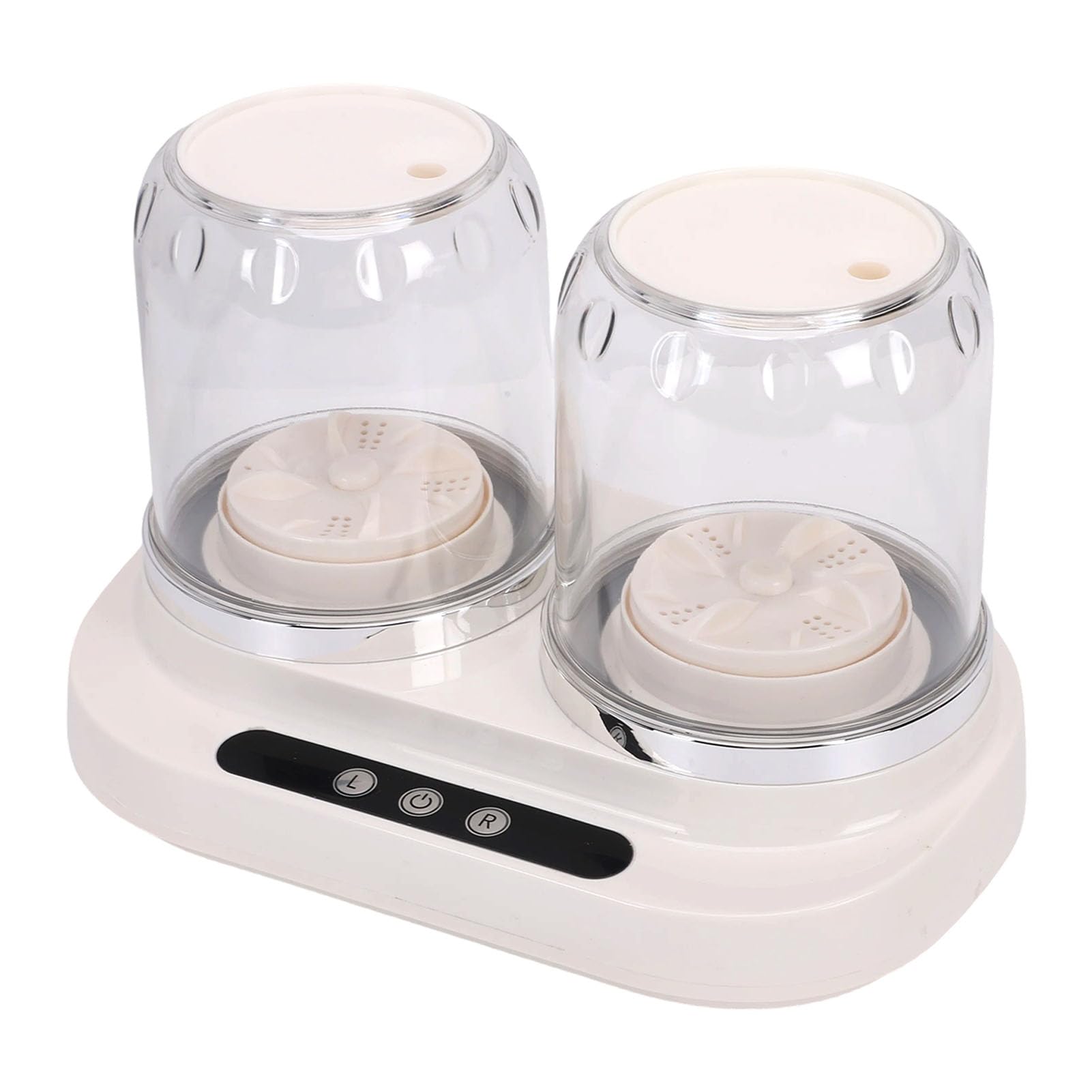 SUNGOOYUE Otros Productos de Higiene Tina Doble de 2 Litros con 3 Modos de Lavado y de Limpieza, para Ropa de bebé, Calcetines, Ropa Interior, Diseño Inalámbrico Recargable por USB para Lavado