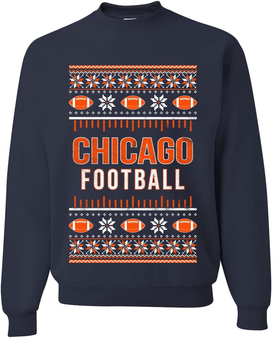 Shark & Hammer Chicago Fan | CHI Hometown City Fantasy Football Sports Crewneck Sweatshirt