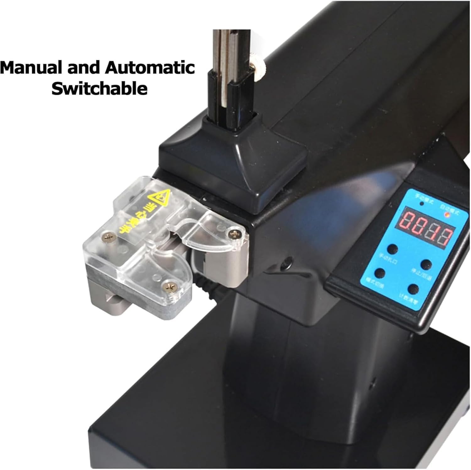 Sigillante elettrico per sacchetti, 200 W, legatrice automatica per sacchetti di plastica con 2000 fibbie a U, sigillante commerciale verticale per supermercato, panetteria, macelleria