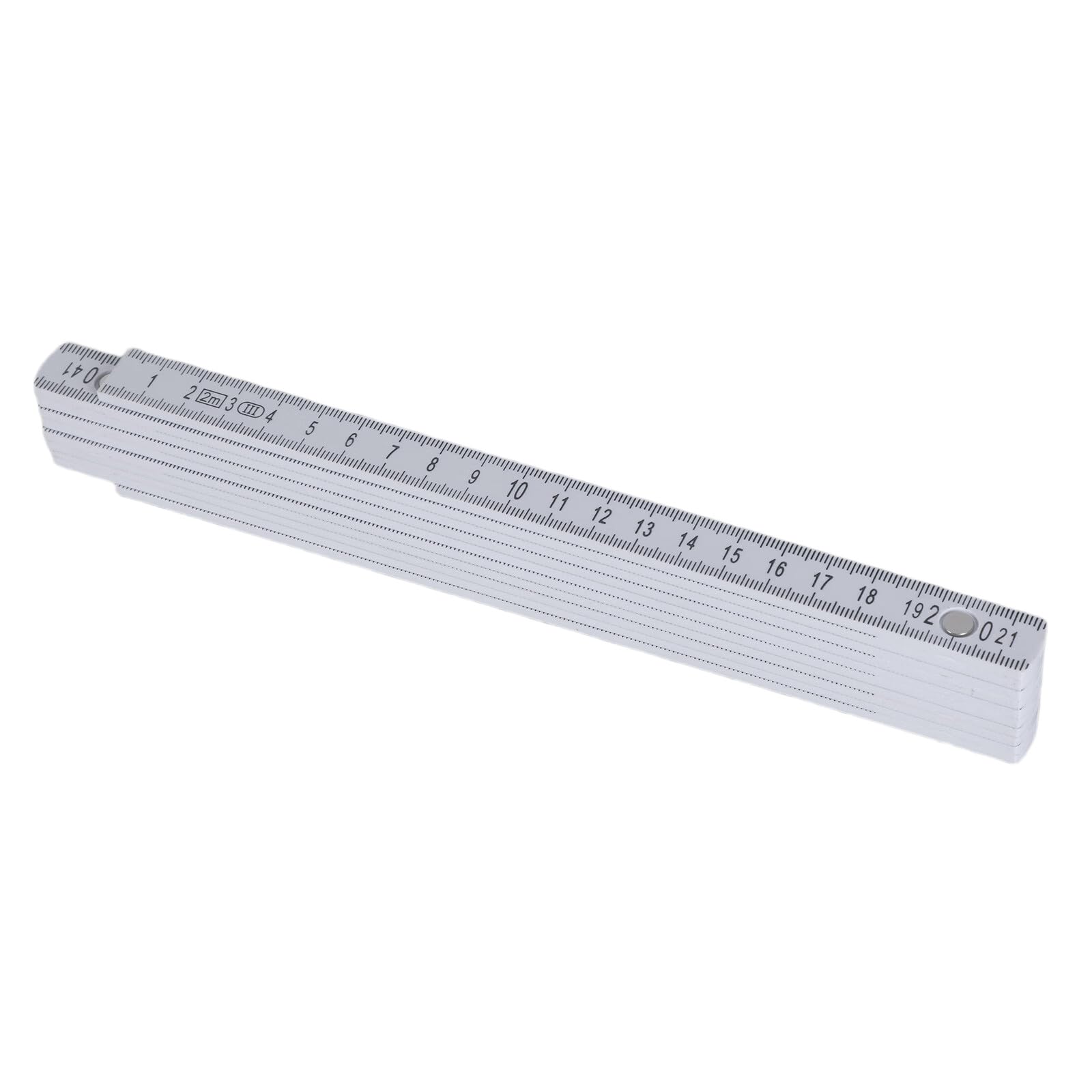 2m Folding Ruler Construction Ruler Heavy Duty Precisions Metric for Woodworking Measuring Instrument Engineering Measuring Device