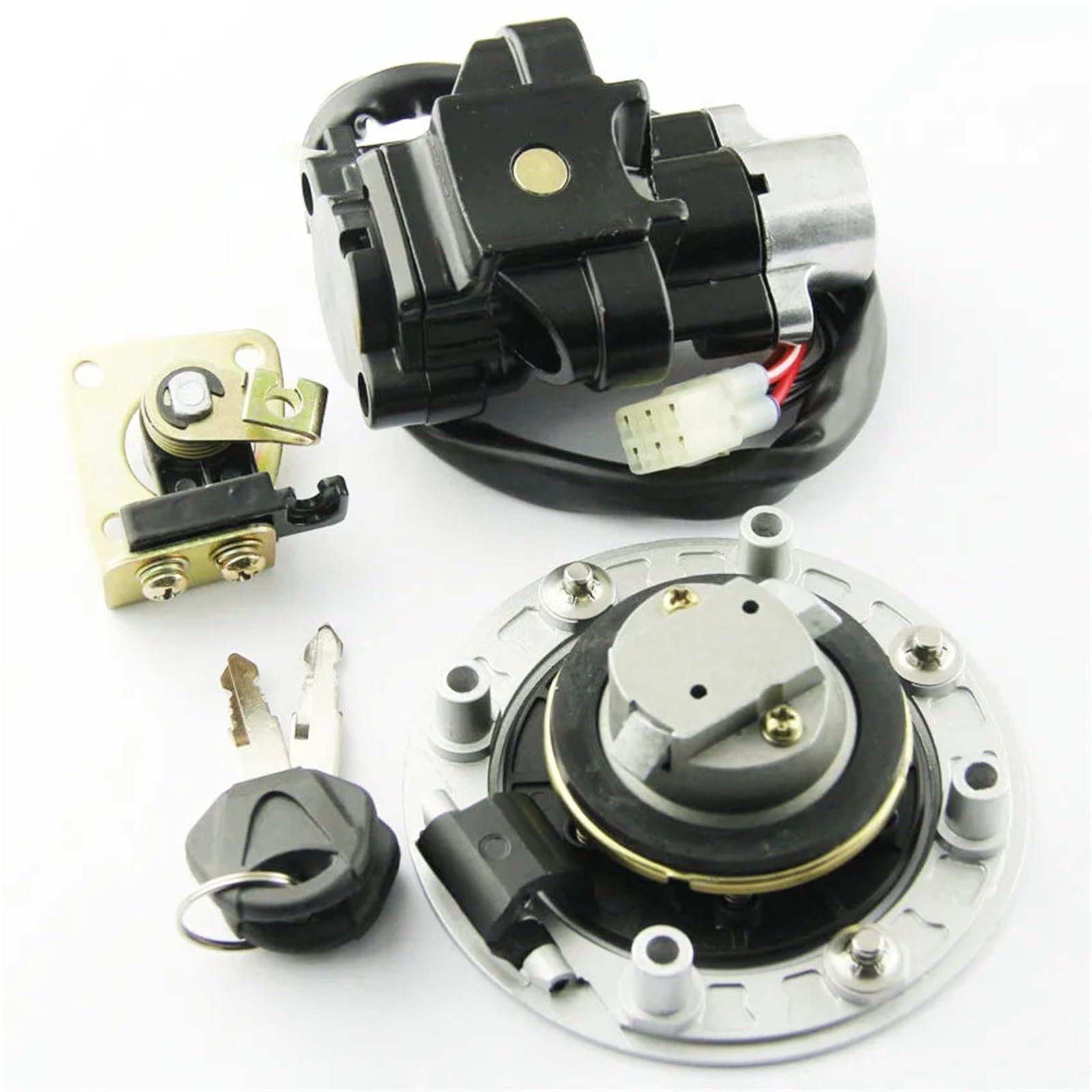 Interruptor de Control de Encendido Para GSX400 FSV/FSK1 TL1000R TL1000S GSX750 GSX600 GSX1200 GSXR600 GSXR750 Juego Interruptor Bloqueo Llave Encendido