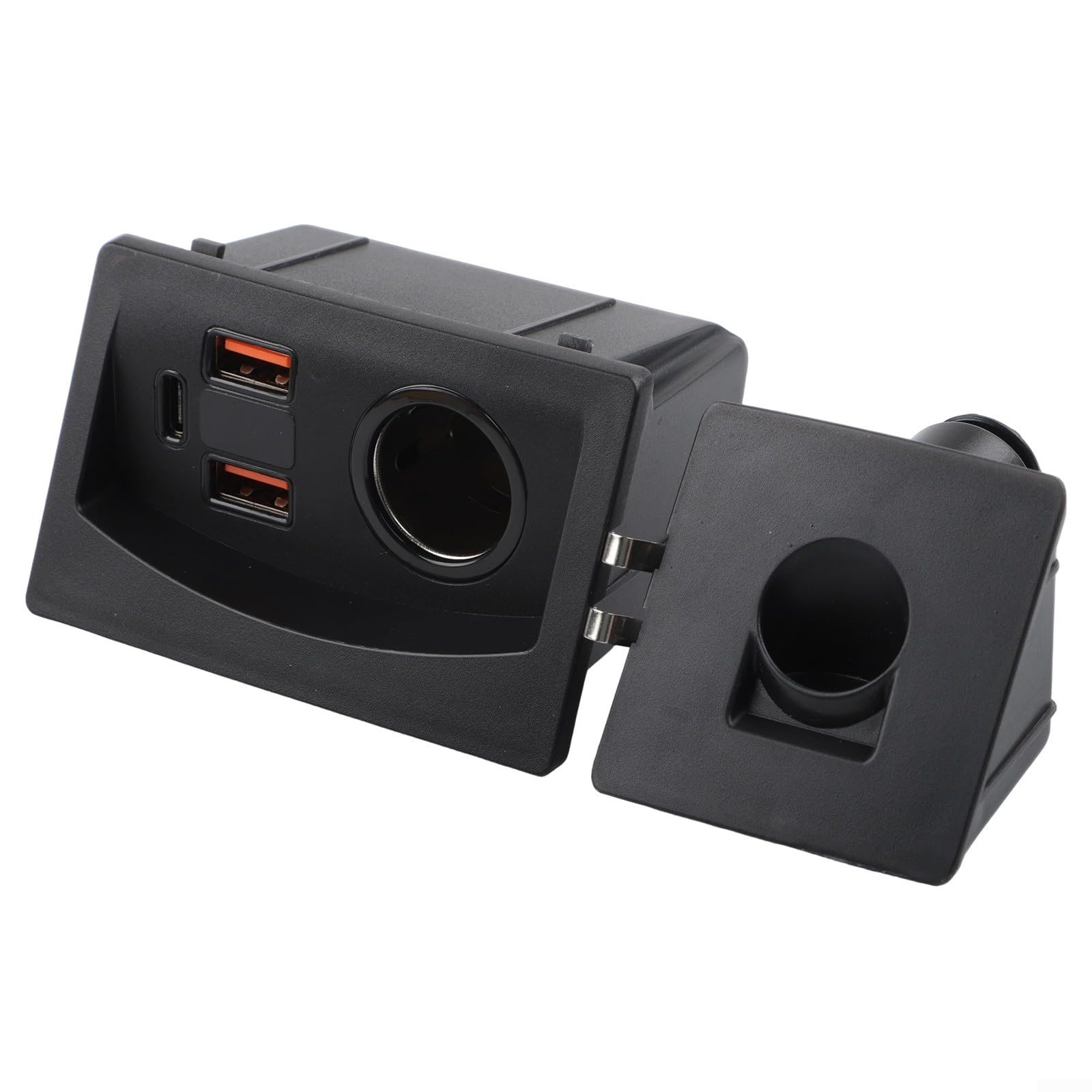 Cargador inalámbrico 15W para Audi A4 A5 Q5 B8 en metal negro