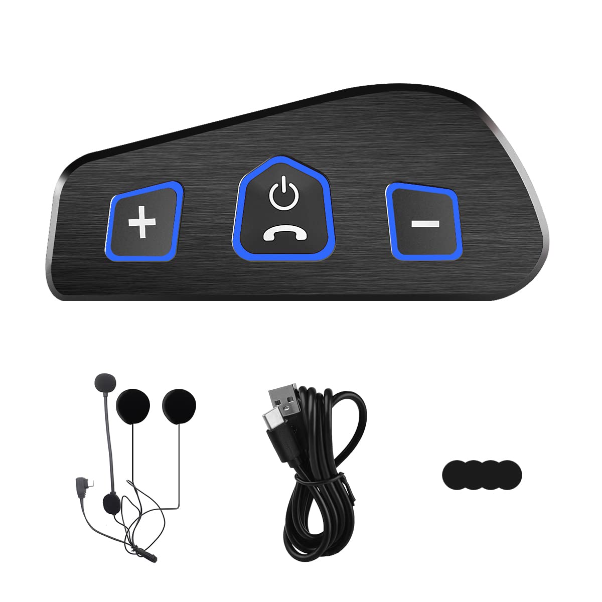 STHIRA® Motorcycle Helmet Bluetooth Headset with Mic, IP67 Waterproof