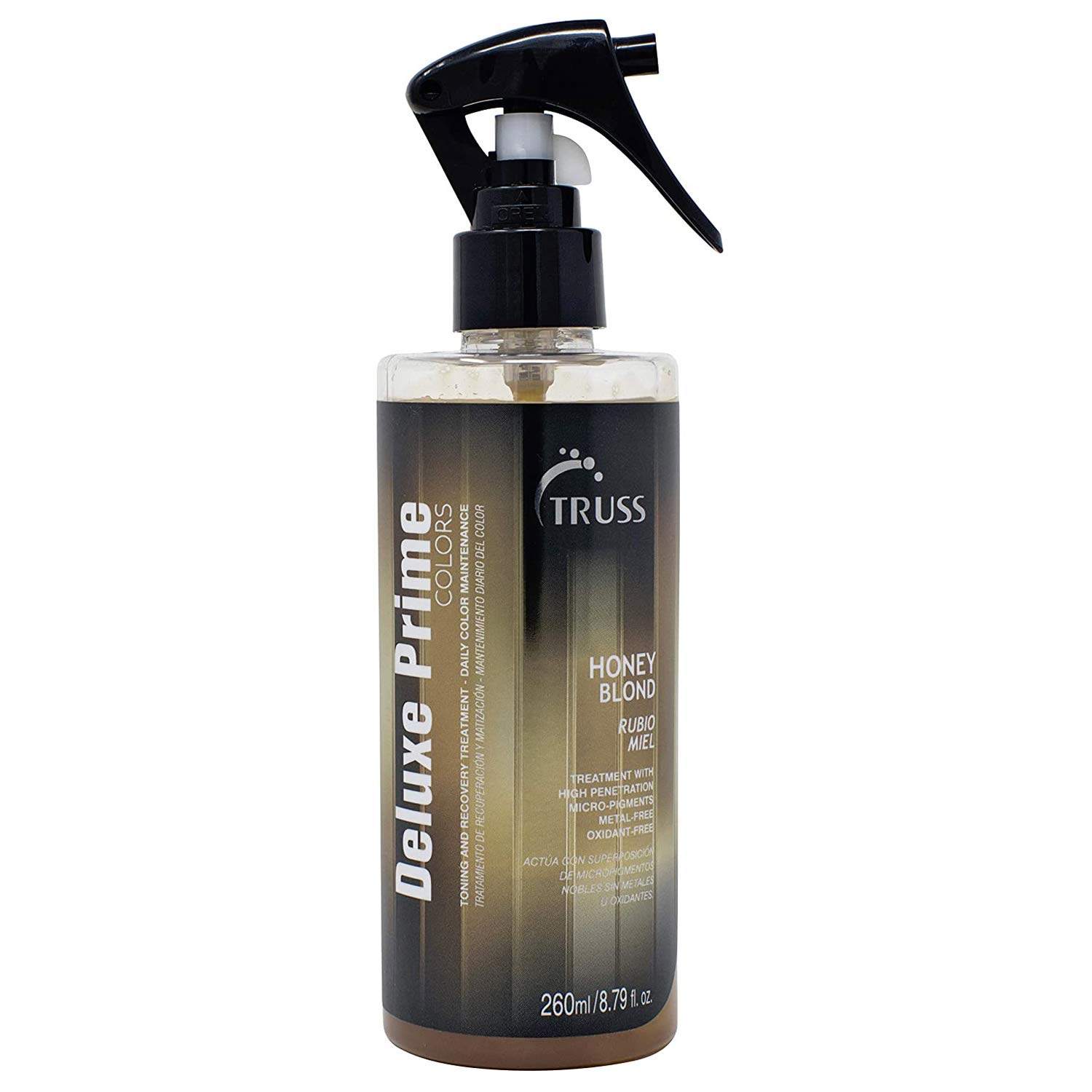 Truss Deluxe Prime Honey Blond Hair Treatment - Color Refresh Treatment, Heat Protectant Spray For Warm, Golden, Wheat Blondes, Conditioner, Detangler, Repairs Dry, Damaged, Color Treated Hair