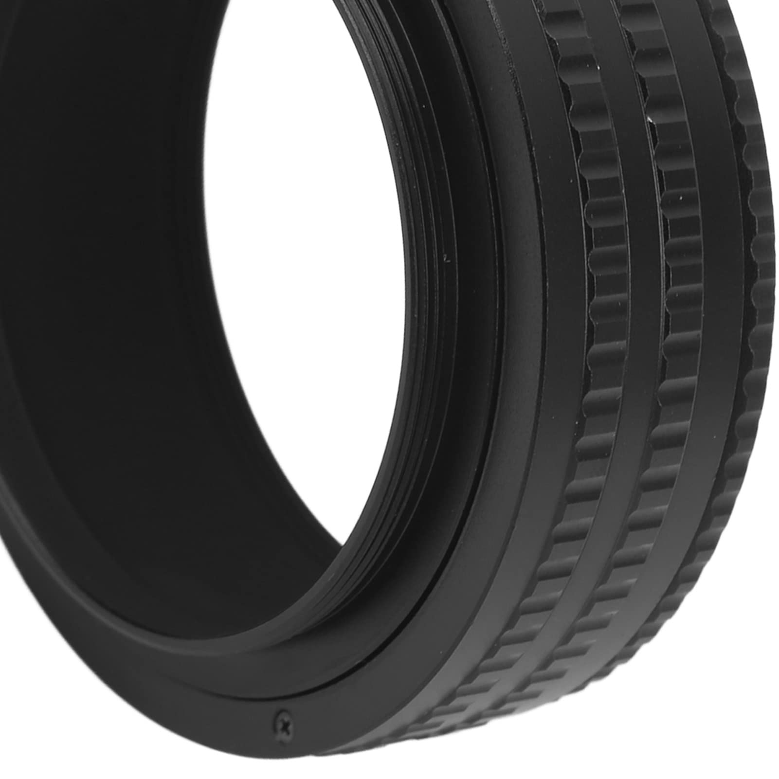 Akozon Adaptador Helicoidal Macro M65 a M65 - Tubo de Enfoque Ajustable para Lente de Cámara, Aleación de Aluminio con Tratamiento Mate