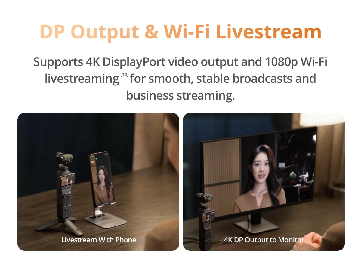 DJI Osmo Pocket 4 Creator Combo 3-Axis Gimbal Camera — Amazon image 20