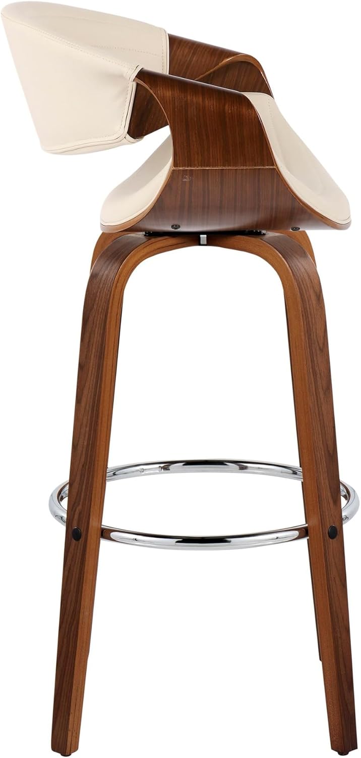 LumiSource Symphony 30" Fixed-Height Bar Stool, Bar Chairs, Swivel Bar Stools, Bar Stools Set of 2