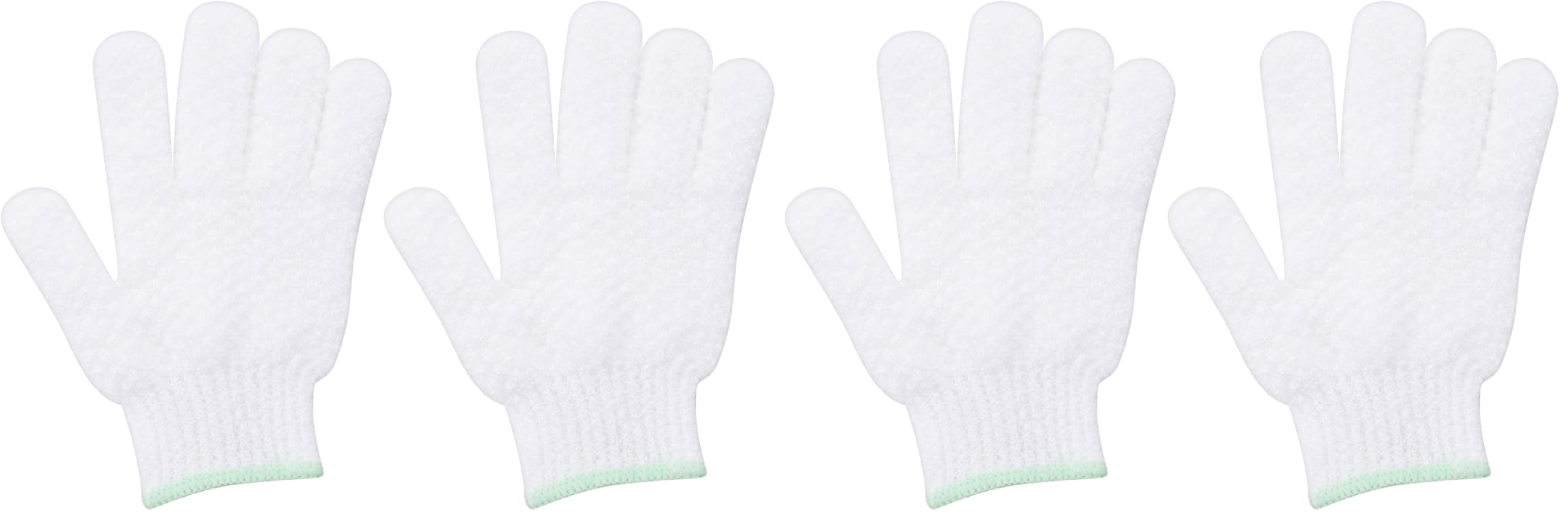 EcoTools Avocado Oil Infused Gentle Exfoliating Bath and Shower Gloves, Exfoliating Body Mitt for Soft Skin, For Body Soap and Body Scrub, Pack of 2-2 Gloves Total