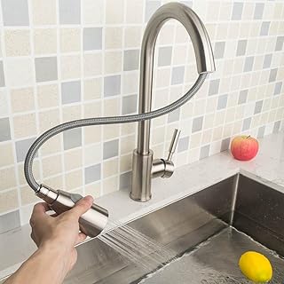 Kitchen Sink Taps - Sarlai Pull Down Mixer Ta...,
