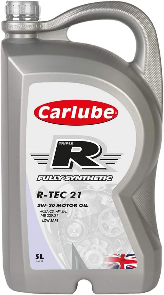 Carlube Triple R KBW005 RTEC21 5W30 Fully Synthetic Engine Oil 5L