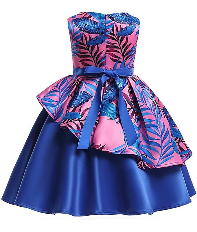 Image of Niren Enterprise Multipatteren Baby Girl's Knee Length Frocks with Digital Prints