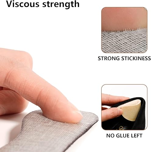 Miniatura 7 de Par de almohadillas de talón para zapatos, pares de almohadillas de talón, almohadillas de talón para zapatos sueltos, almohadillas de talón para