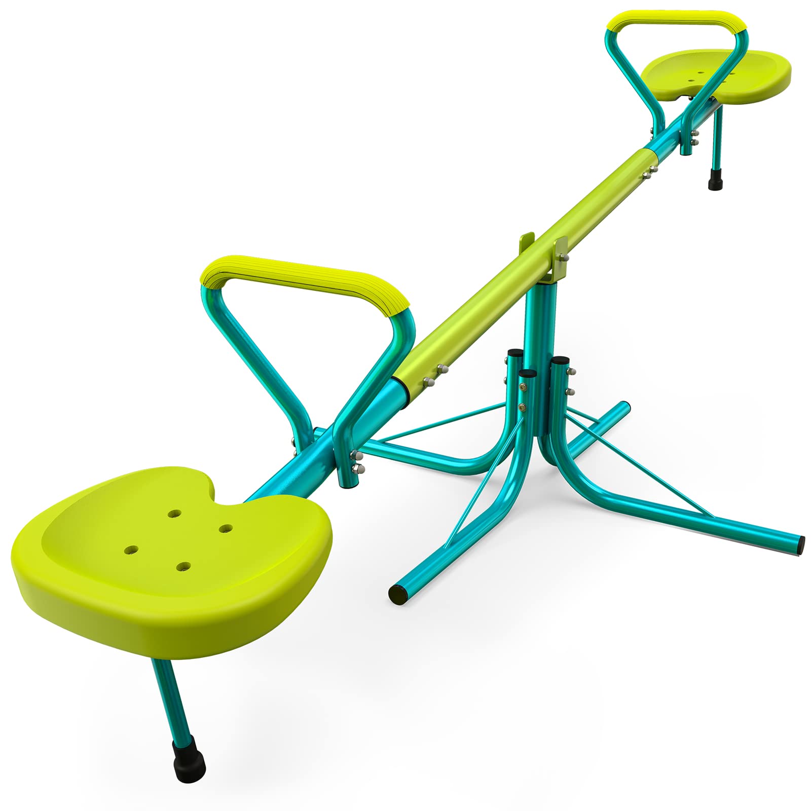 Amictoy Seesaw, Sit and Spin Teeter Totter, 110 Lbs Heavy Duty 2022