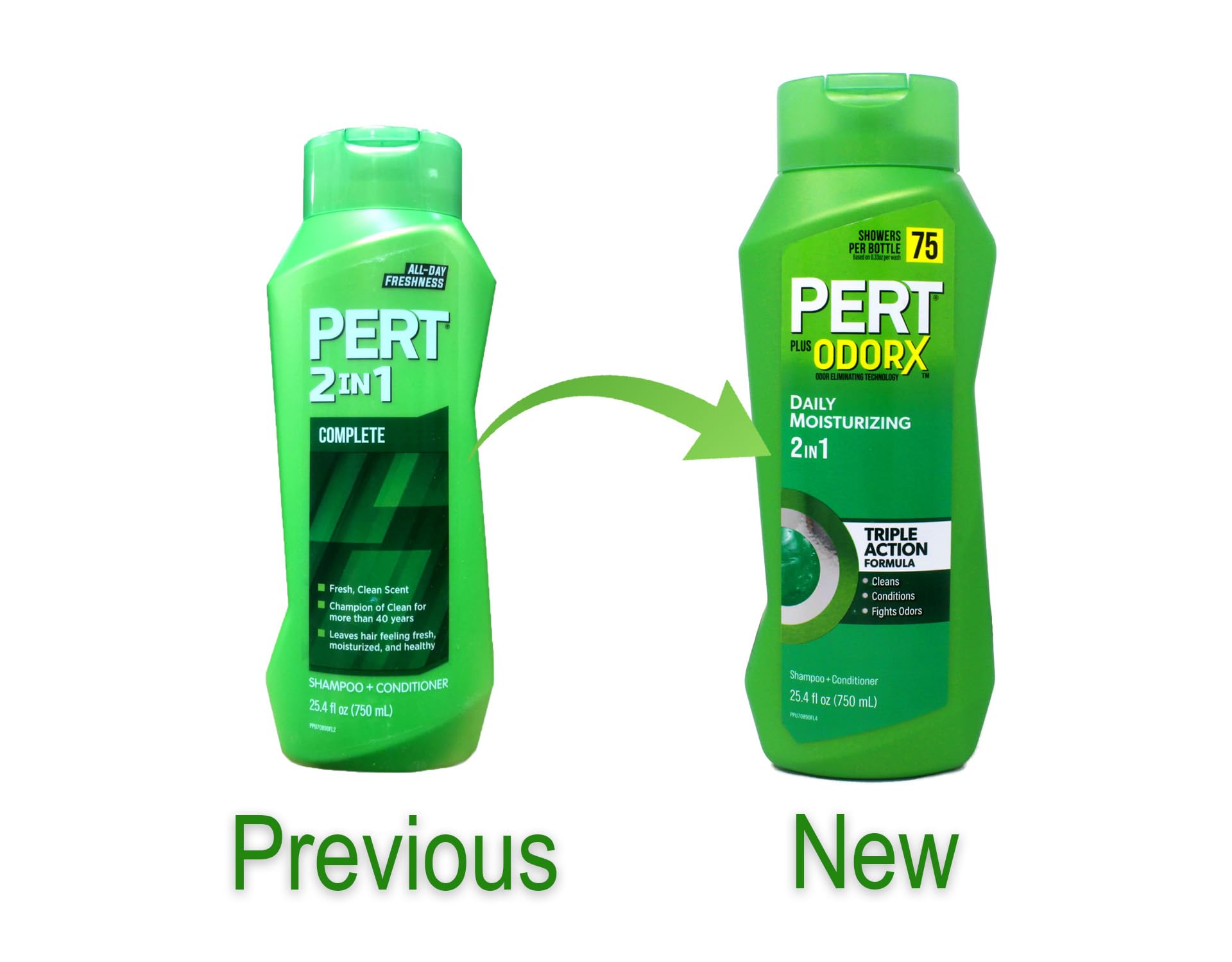 PERT Complete Clean 2-in-1 Shampoo and Conditioner for Men
