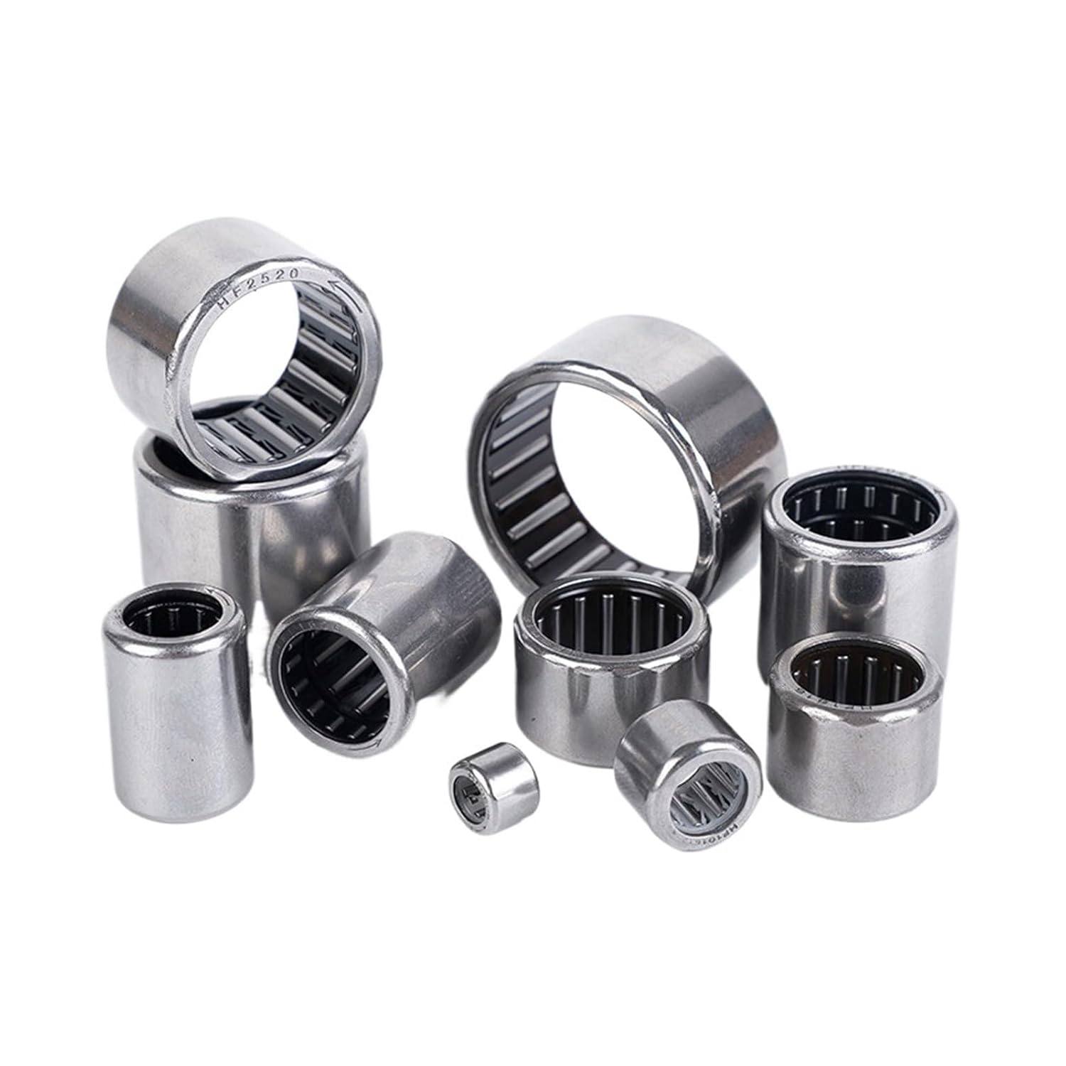 Needle Roller Bearings Open End, Single Way Needle Roller Bearings HF Series Pack of 2 Multiple Sizes(HF1816 18x24x16mm)