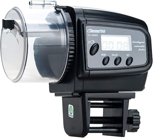 Miniatura 8 de Lychee Alimentador automático de peces dispensador de alimentos para acuario, temporizador automático digital, alimentador de vacaciones para