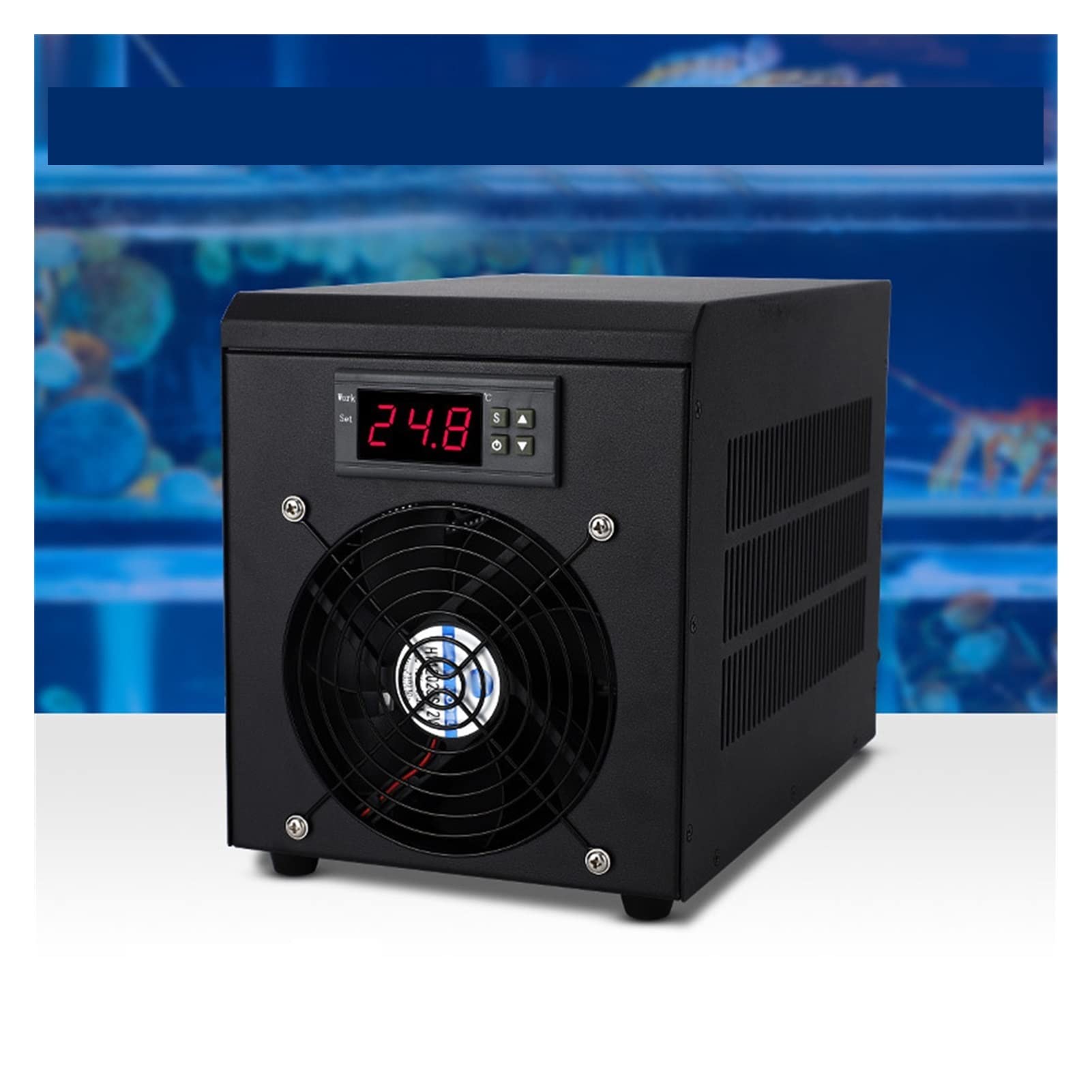 Enfriador de Agua para Acuario, Sistema Calentador de Tanque de Peces de 60L, Dispositivo de Ajuste de Temperatura Constante para el hogar, Herramienta de cría de camarones y Peces