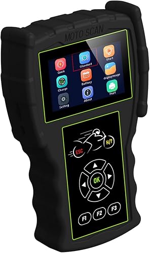 Miniatura 8 de Herramienta de prueba de diagnóstico del motor del sistema de motocicleta M100 Pro Moto Scanner 3.5 '' Lectores de código de pantalla Herramientas