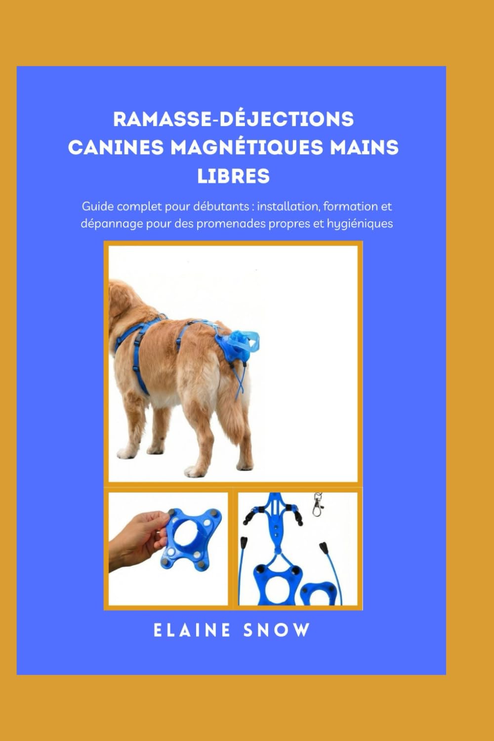 Ramasse-déjections canines magnétiques mains libres