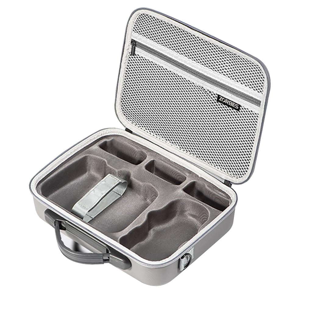 zorbes® carrying case for dji mini 3 pro with shoulder strap hard case storage bag for dji mini 3 pro accessories bag travel case for dji mini 3 pro accessories bags, not included dji mini 3 pro