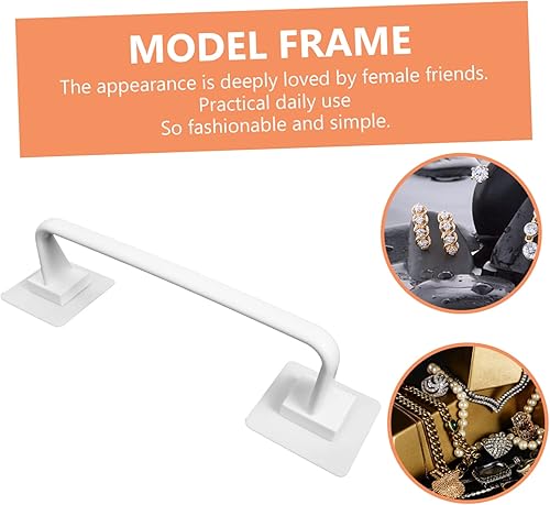 Miniatura 7 de Beavorty Gancho de almacenamiento para ligas para el cabello, ganchos para colgar en la pared, soporte de exhibición de collares, soporte de