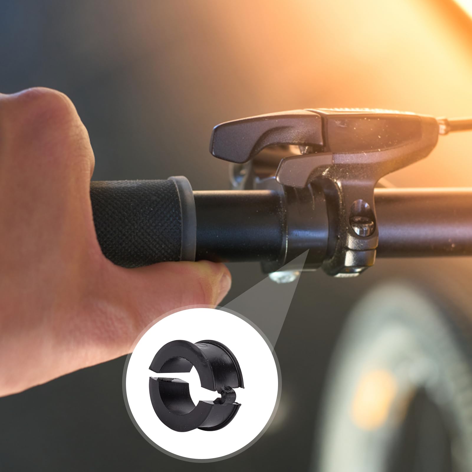 Lawnrden Extenseur De Tige De Vélo, Espaceurs Guidon 10pcs