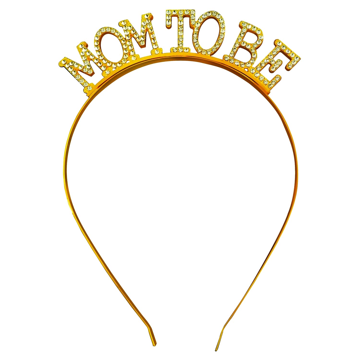 Propsicle Baby Shower Chrome Metal Tiara Gem Golden Mom to Be Crown Maternity Party Photo Shoot Decoration Mommy Headband Gift for Women (B09RF2NCXM) Amazon Price History, Amazon Price Tracker