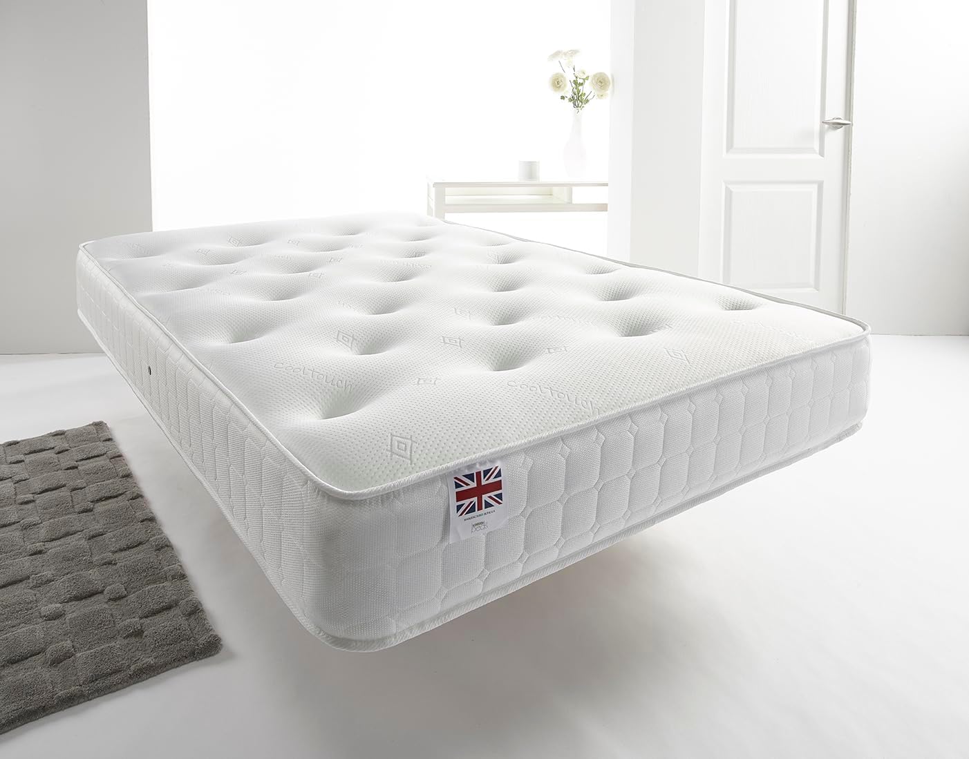Aspire Beds Natural Quad Comfort Breathable AspireCool Touch Luxury