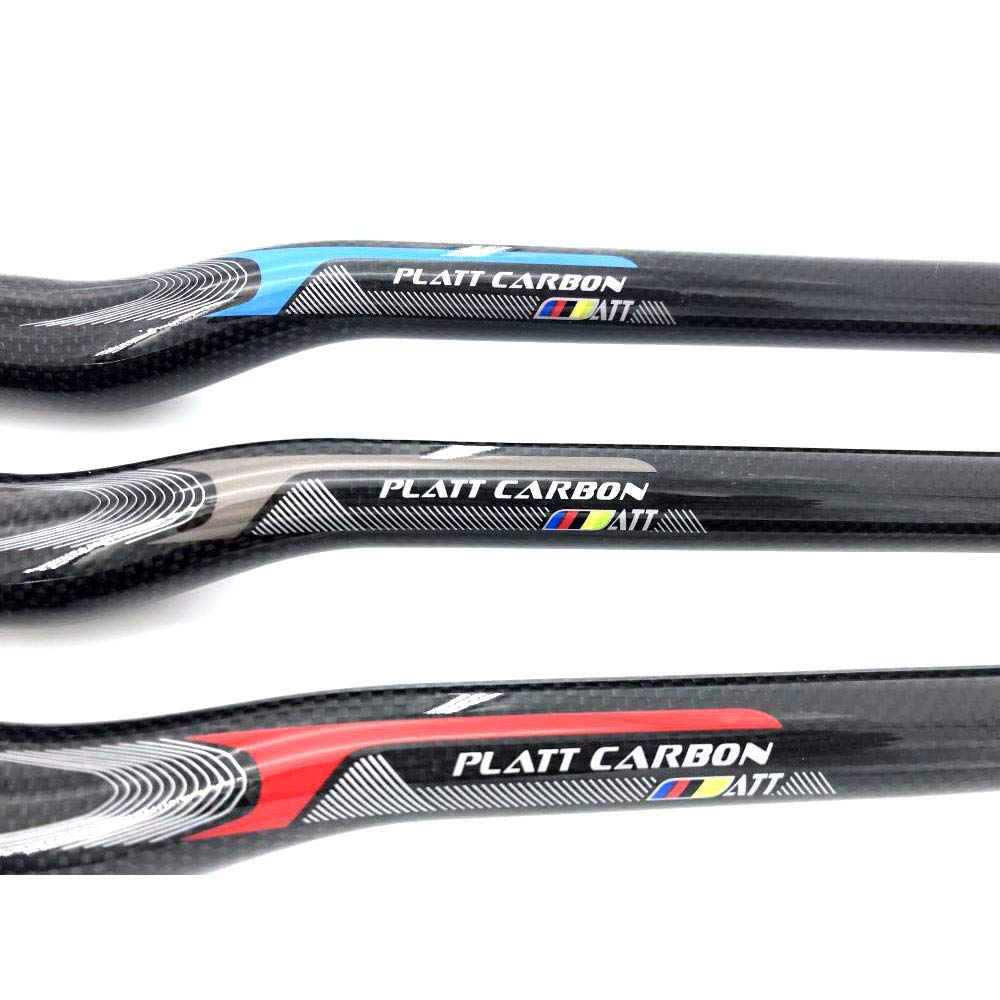 Manubrio Mtb Fibra di carbonio completa Mtb. Manubrio Swallow Light 3K Gloosy flat 31.8mm * 500 520 540 560 580 600 620 640 660 680 700 720 740 760mm Manubrio Mtb Carbonio (Color : 540mm)