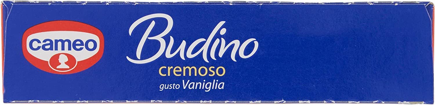 Lot de 6 sacs Cameo Budino vaniglia crémeux et pudding vanille 80 g