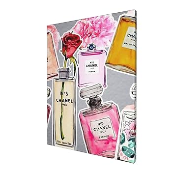 Amazon.co.jp: ポスター 香水 シャネル アート 絵画 アート