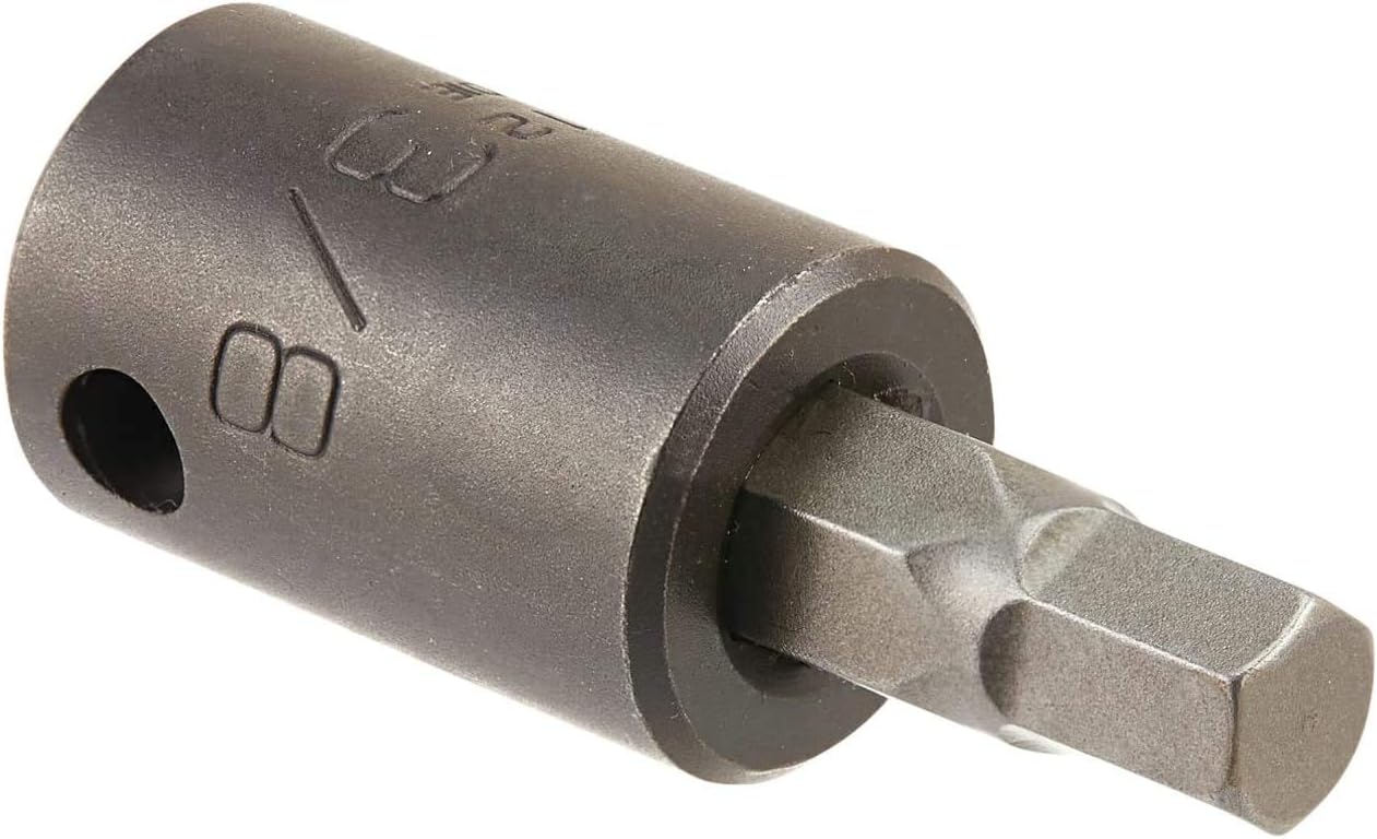 Wright Tool 42B12 1/2" Drive Impact Hex Bit Socket, 3/8"