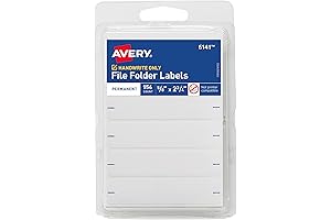 Avery Labels for File Folders
