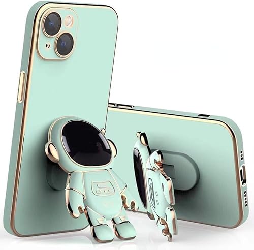 Miniatura 8 de Funda de teléfono suave con soporte plegable de astronauta de dibujos animados 3D para Xiaomi Mi 12 11 10 Pro Lite Ultra T X S, cubierta trasera,