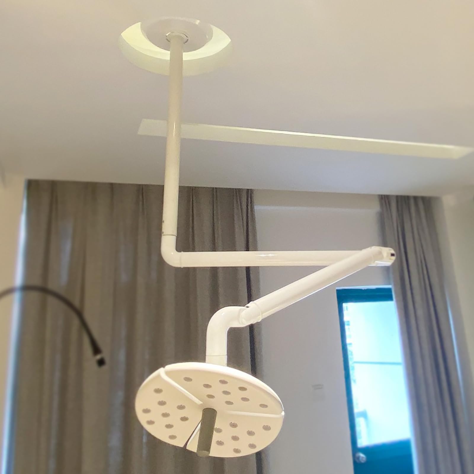 Lampa Do Badań Chirurgicznych LED, Bezcieniowe Światło Do Badań Chirurgicznych LED, Regulowane Poziomy Jasności I Swobodnie Obracane Ramię Lampy, Wysoka Jasność I Długa Żywotność, Dla Szpitali
