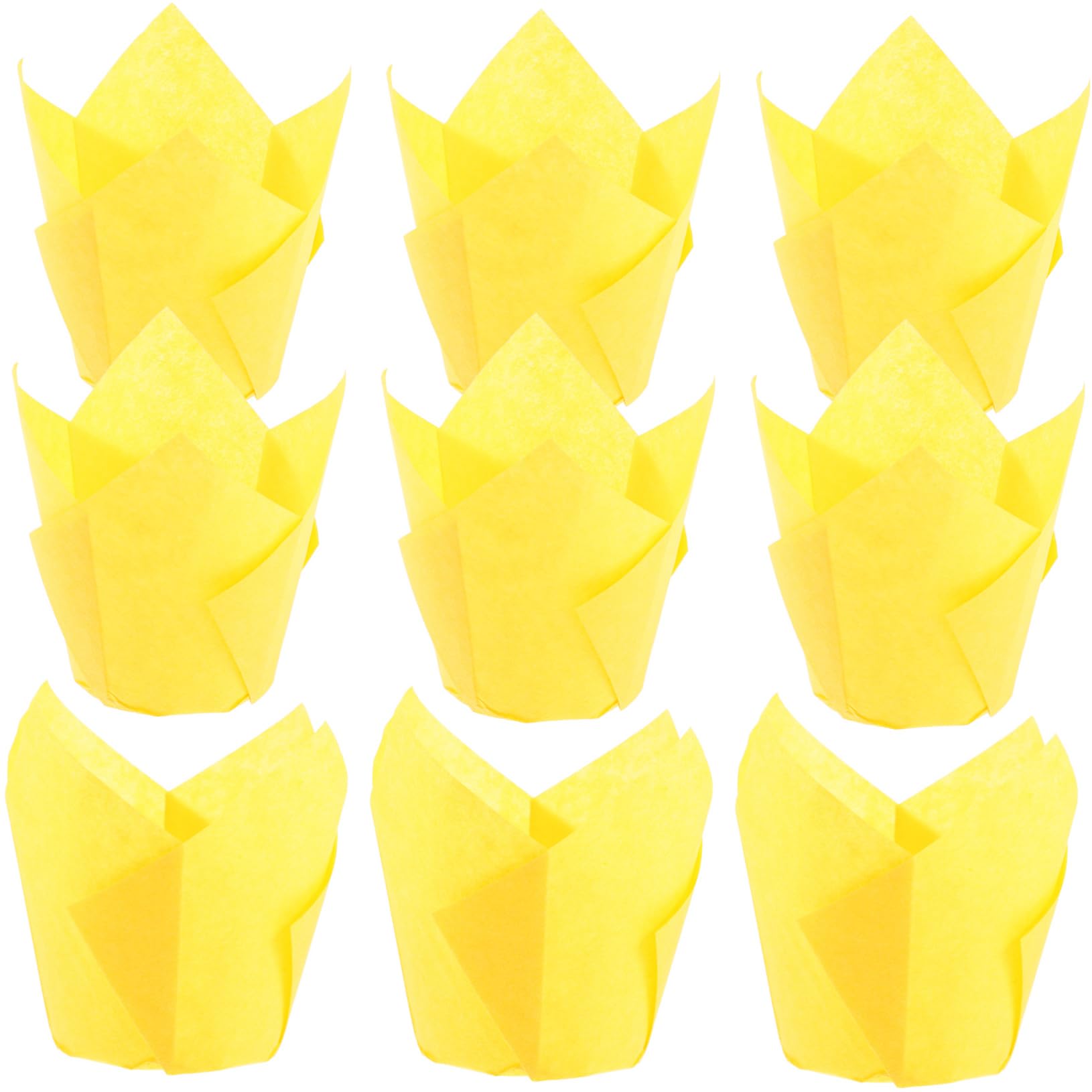 PLAFOPE Lot De 3 Caissettes À En Papier Huilé Réutilisables Et Antiadhésives Pour Fêtes D'anniversaire Et Fêtes De Fin D'année 100 Pièces X 3