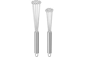 Stainless Steel Ball Whisk Wire - Cooking, Blending, Beating, and Stirring Made Easy