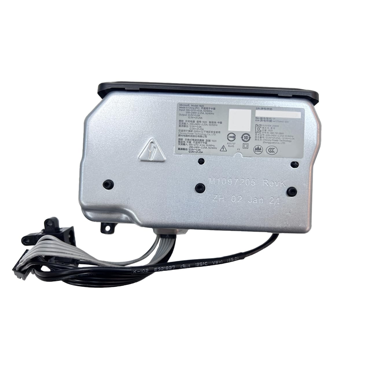 Fuente de alimentación interna de juego para Xbox Series X, fuente de alimentación interna de repuesto, ladrillo adaptador de CA, controlador de juego, adaptador de corriente interno con cable de