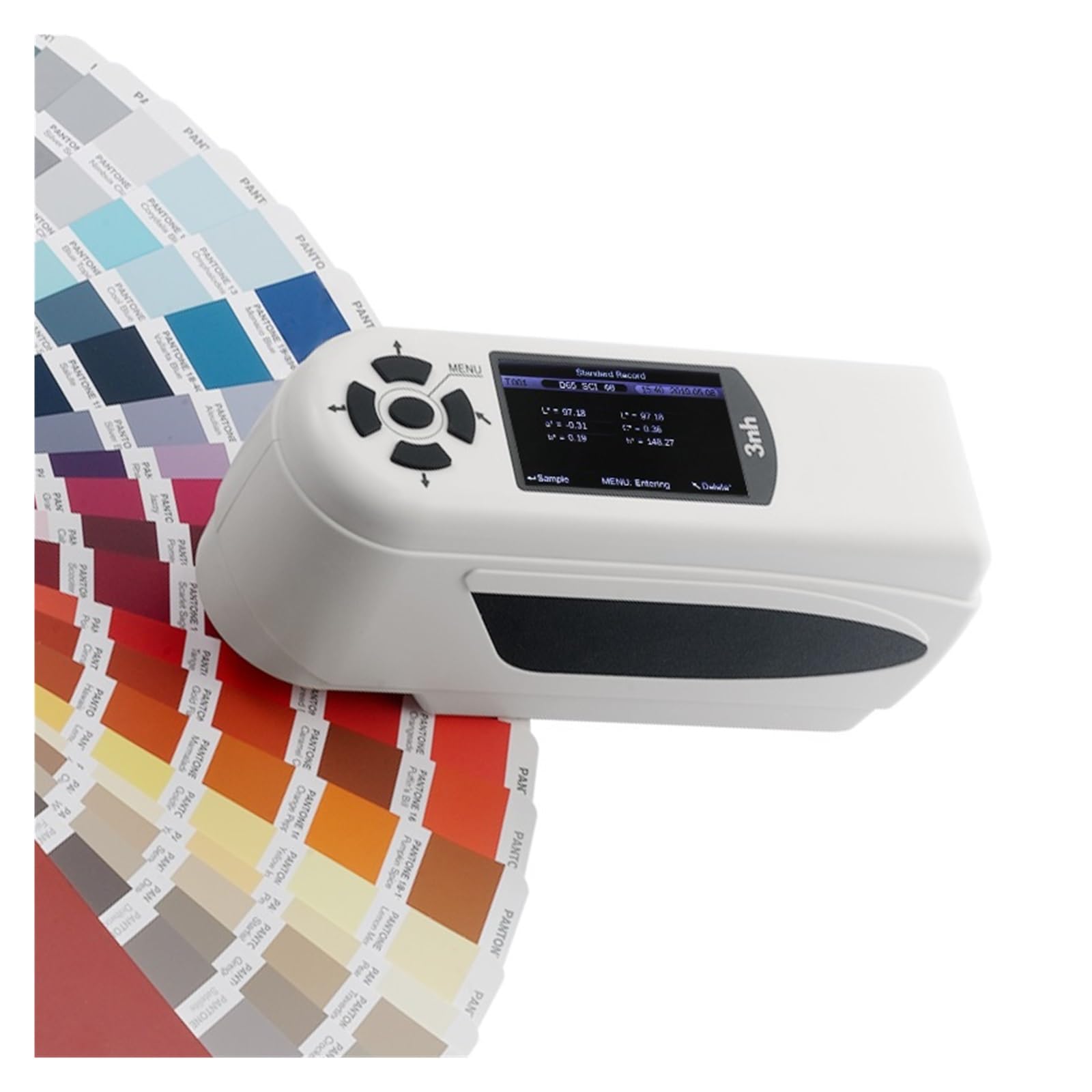 Mthckxjbsuz One Color Spectrometer Portable, High-Accurate Portable Digital Colorimeter Nr300 With D65/Led Light Source