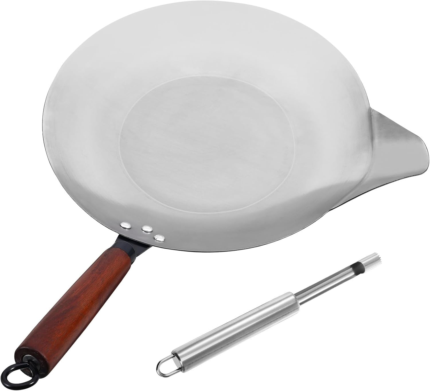 Metal Candy Melting Pot 35Cm Nonstick Steel Fat Melting Pan for DIY Chocolate and Sugar Cooking Home and Commercial Use