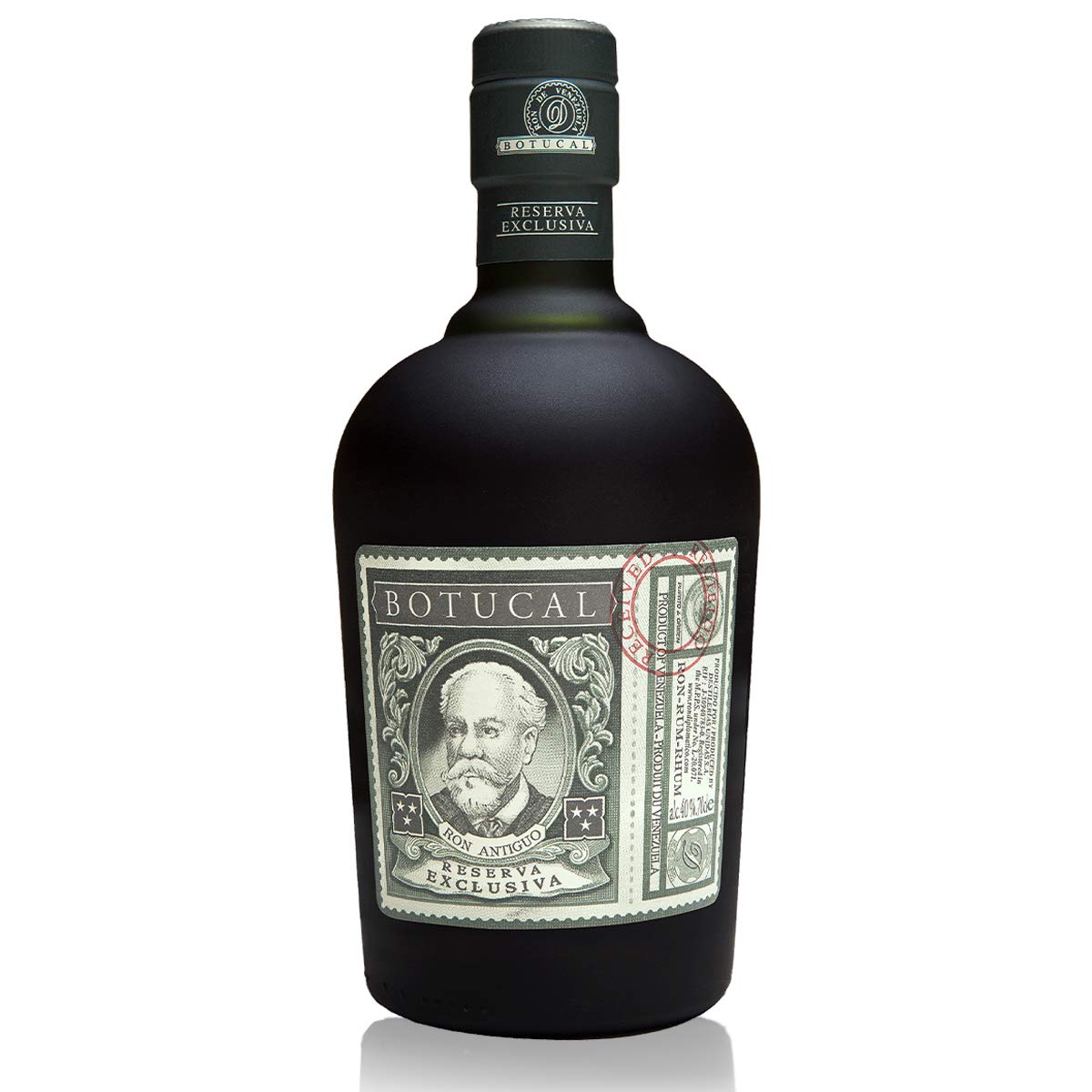 Botucal, Reserva Exclusiva, 3 x 700 ml, 40% Vol., Geruch von Kokos & Vanille, Vollmuniger & langanhaltener Geschmack, Noten von Vanille, Orange & Karamell, Bis zu 12 Jahre in Eichenfässern gereift