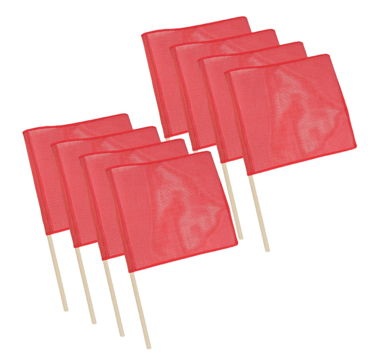 Mytee Products 15 Pcs Magnetic Oversize Load Sign Kit - 2 Mesh Oversized Load Banner, 8 Pcs Mesh Warning Flag w/Wood Dowel & Wire Loop, 1 Bag & 4 Magnetic Flag Holder for Construction, Pedestrian Sign — Amazon image 19