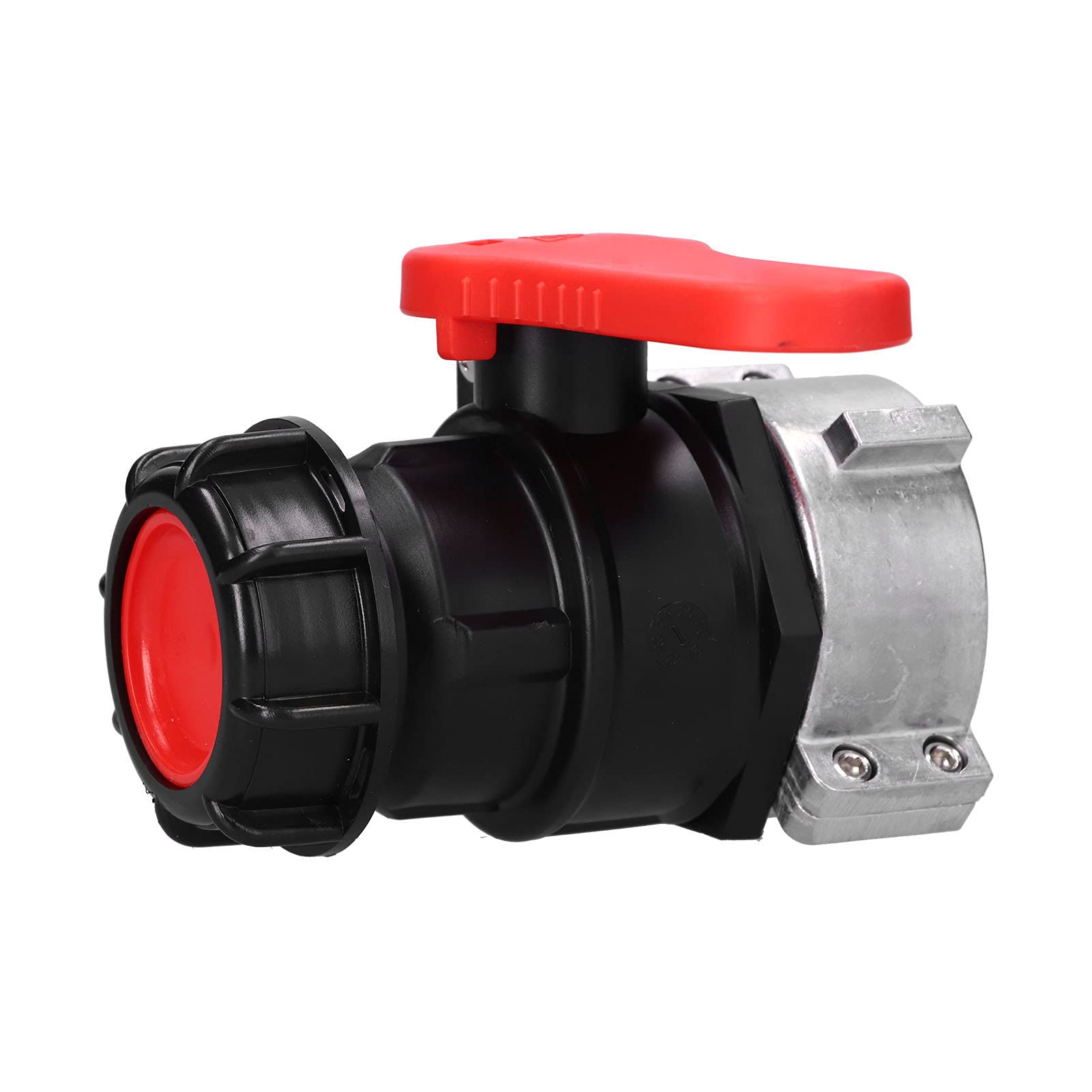 DN50 - Adaptador IBC con válvula de bola, accesorios de manguera de drenaje de 75 mm y conectores de grifo de jardín para drenaje eficiente de tanque y soluts de riego